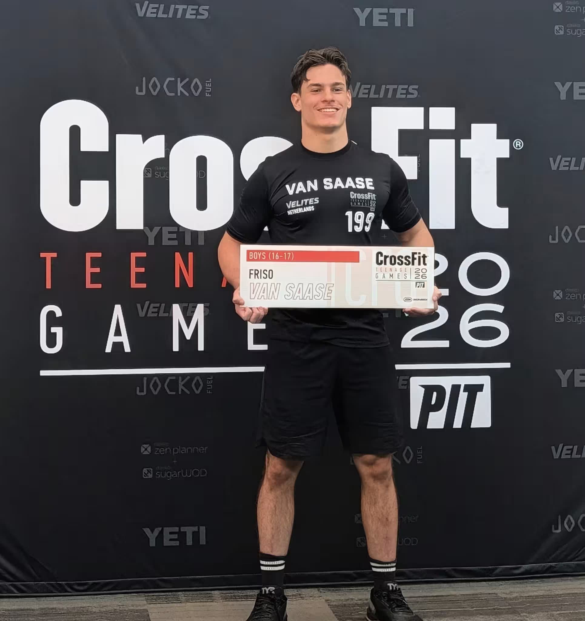 CrossFit-atleet Friso tijdens een workout op weg naar zijn wereldtitel